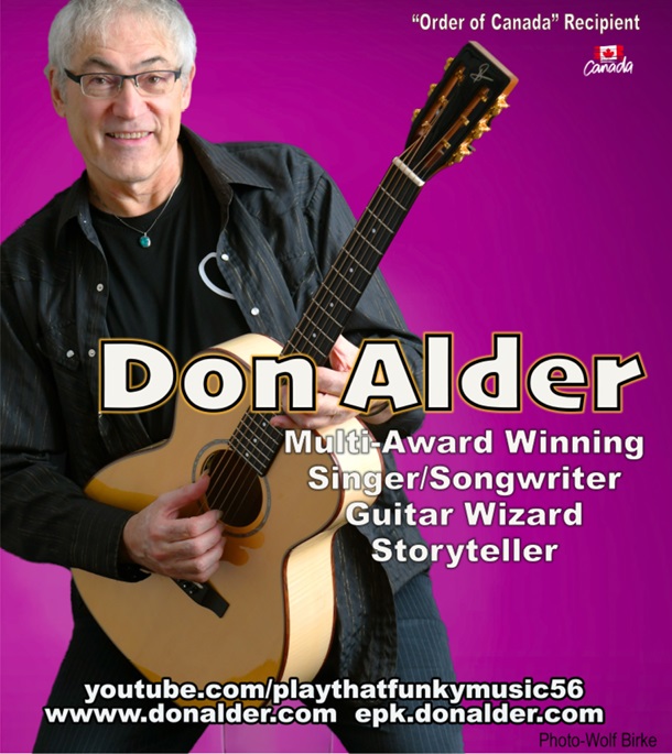 Gitarrenvirtuose Don Alder live in Wanlo